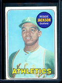 1969 Topps Reggie Jackson Rookie Card #260 Athletics